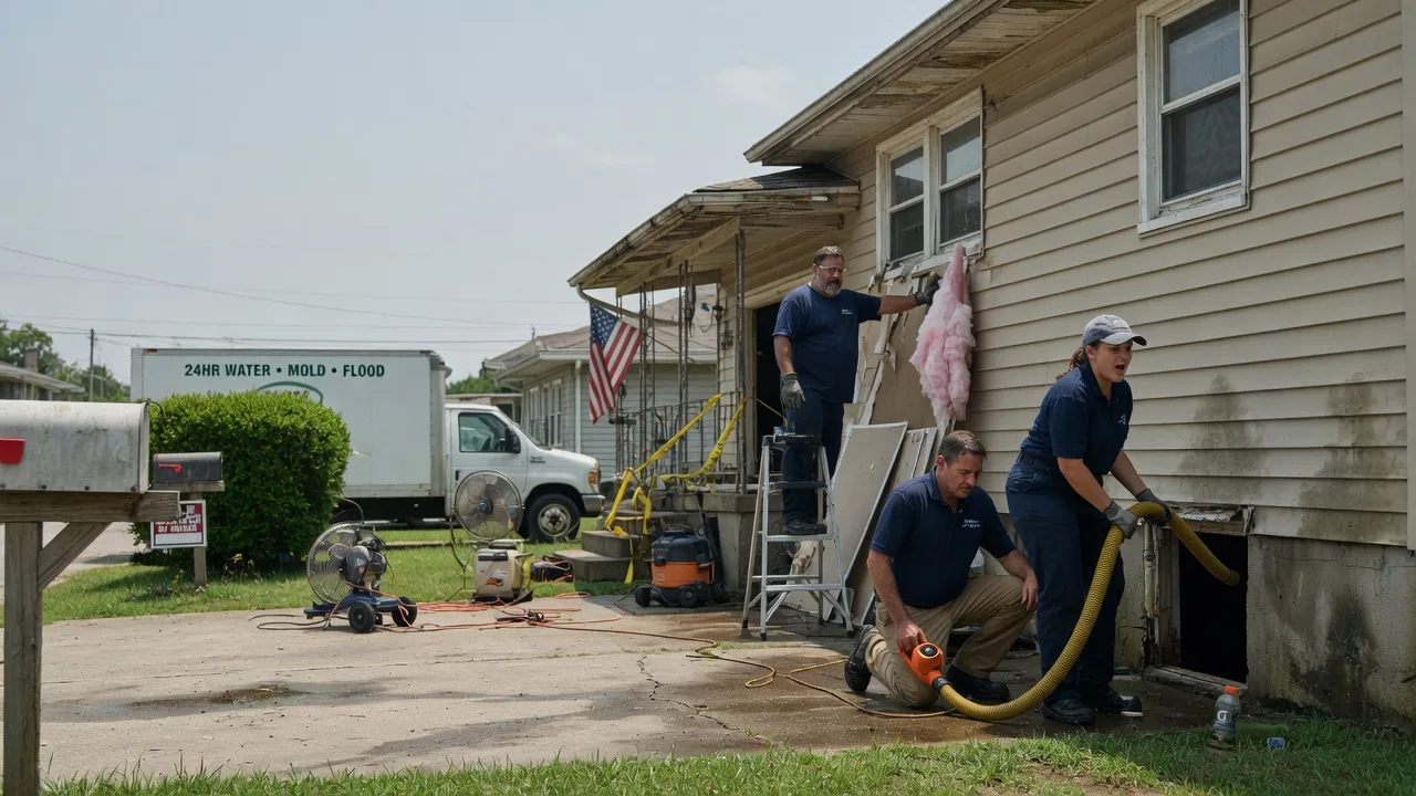 Water Damage Repair in Manter, KS near me